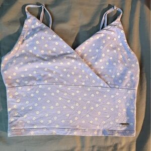 Hollister Flower Cropped Top!